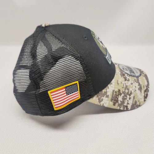 New Era Las Vegas Raiders 9FORTY Salute To Service On-Field Hat Cap Adjustable - Picture 6 of 11