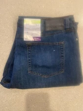 Eddie Bauer -Men’s Flannel Lined Denim Jeans - Straight Fit Stretch -NEW 40 x 34