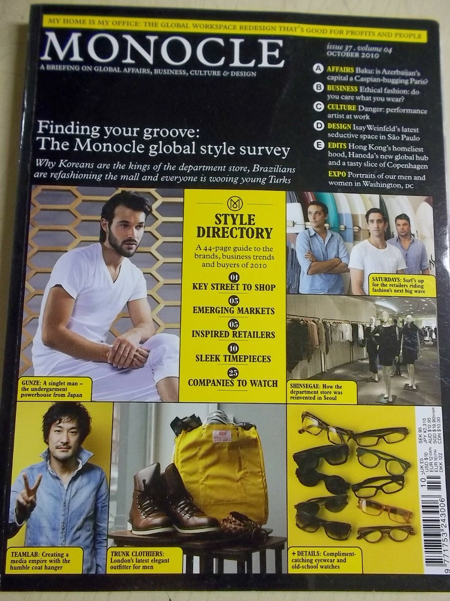 Monocle Magazines 2009 2010 2011 2012 2013 2014 2015 2016 issues