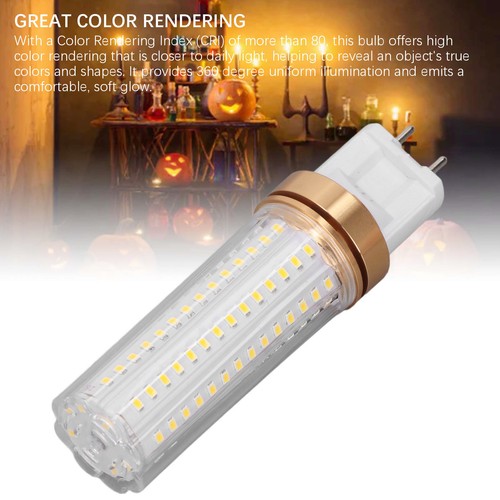 2 Pcs 20W G12 LED Corn Light Bulb 2000LM 360 Degree Lighting Angle SMD Chip L US - Picture 13 of 33
