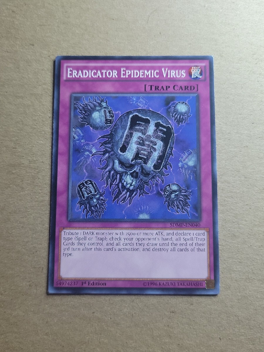 Eradicator Epidemic Virus - SDMP-EN040 - 1st Edition - YuGiOh-LP