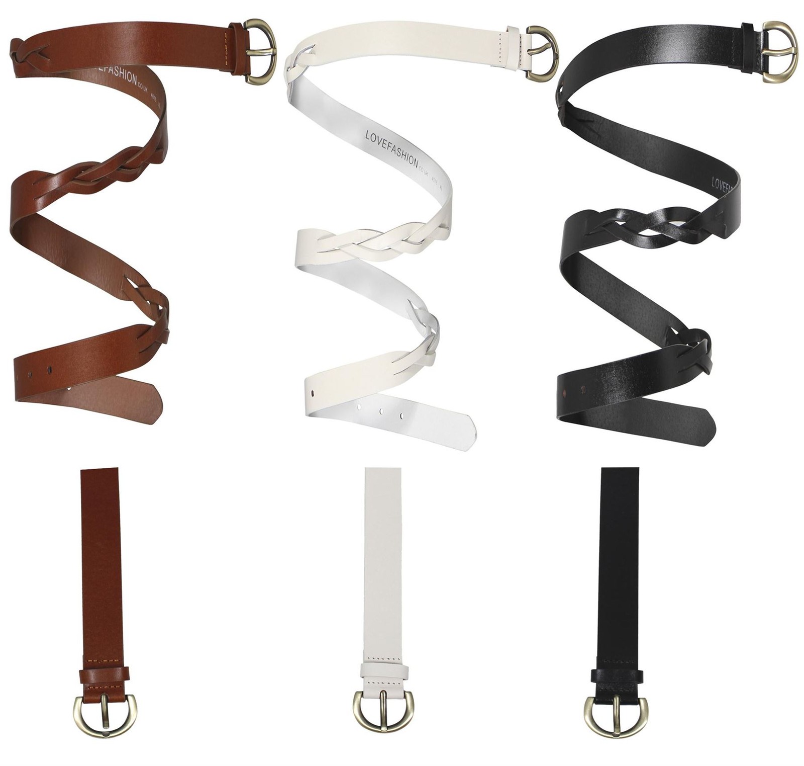 New Womens Plus Size Faux Leather Criss Cross Hip Waist Belts Ladies