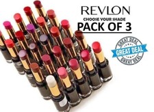 Revlon Super Lustrous Glass Shine Lipstick Pack of 3 Choose your Shade 