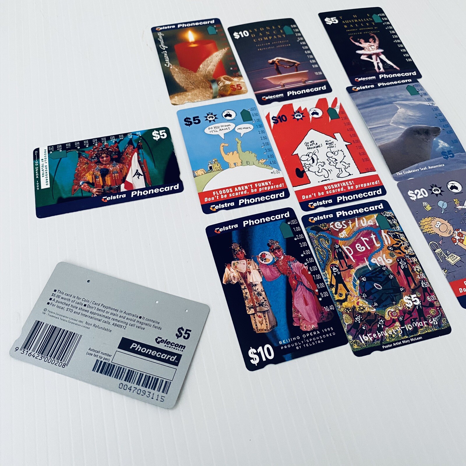 11 x different Vintage & Telstra Phone card Phonecards RARE eBay