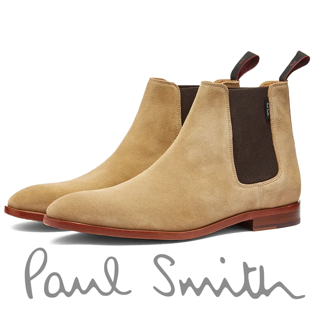 PS by Paul Smith Beige Sand Suede Chelsea Boots Size UK US 11 | eBay