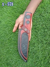 Custom Handmade Fixed Blade Leather Knife Sheath Holster Blade Cover X571