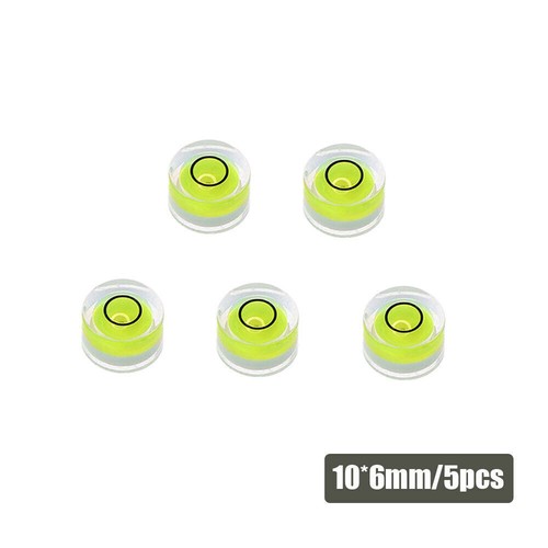 5pcs Precision Circular Mini Spirit Level Set Meter Bubble Horizontal Ruler Tool - Picture 16 of 18