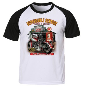 camisetas moteras hombre