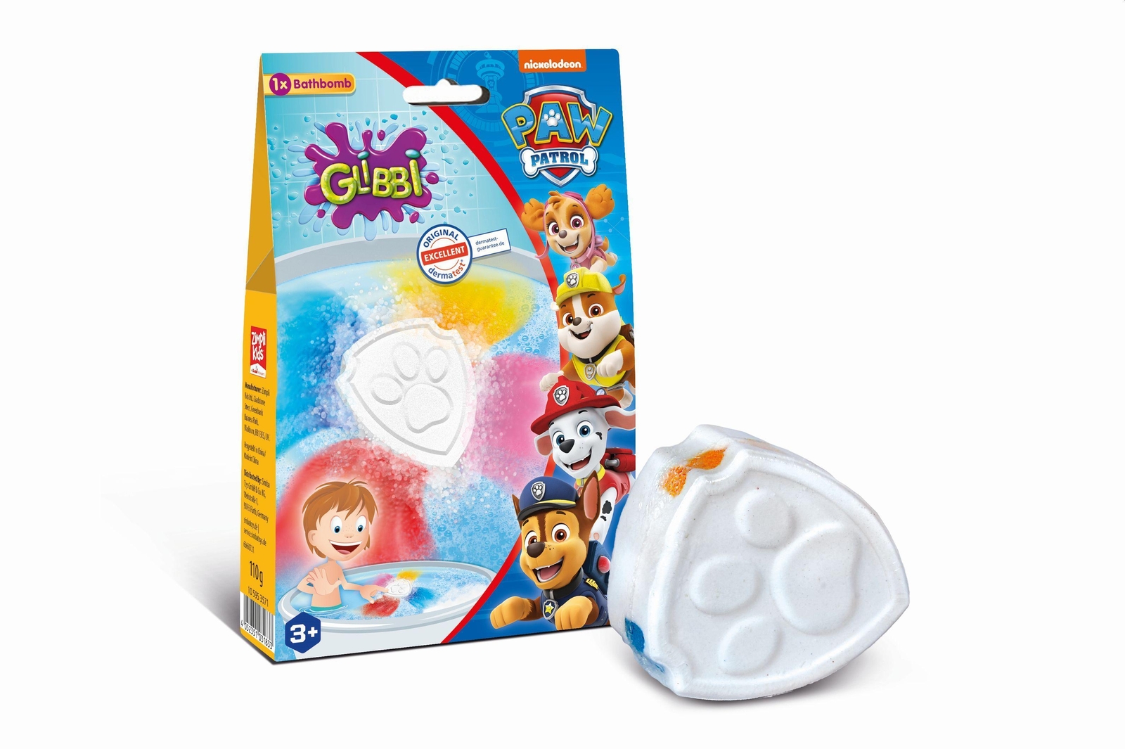 Glibbi Paw Patrol Badebombe 4052351031833