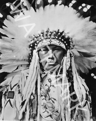 Native American Historical Photo - Classic Image - 10x8 Photo Print