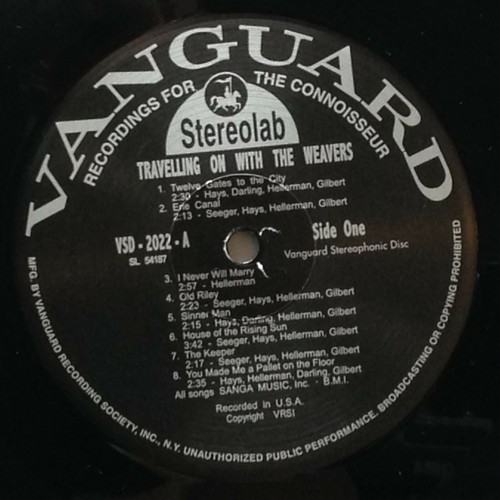 Weavers-Travelling On With-Cisco 2022-180 GRAM AUDIOPHILE - Picture 3 of 4