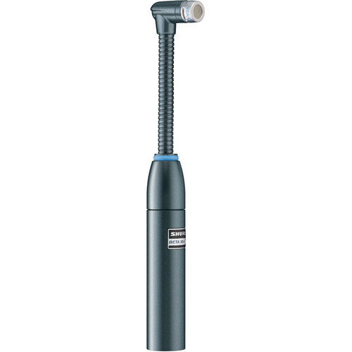 Кардиоидный микрофон для ударных инструментов Shure BETA 98AMP/C с гибкой гусиной шеей