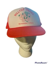 Vintage Hilltop Farms Mesh Trucker Hat OTTO Cap