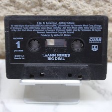 LeAnn Rimes Leaving's Not Leaving / Big Deal Cassette Tape ONLY Single