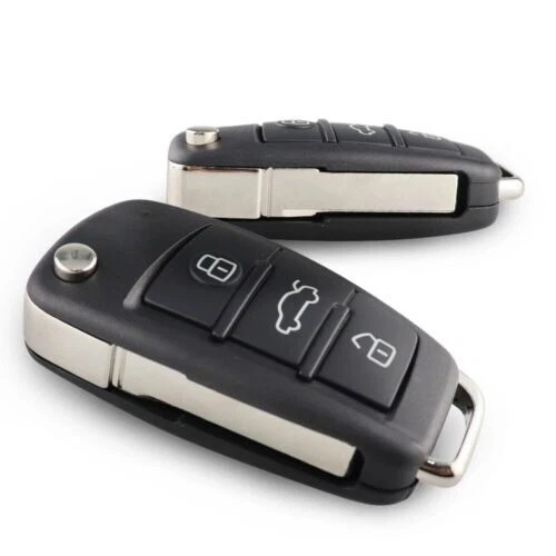 8E0 837 220 L Flip Folding Remote Smart Key for 2006-2010 Audi A4 S4 315MHz ID48 Foto 3 de 4