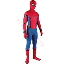 The Spider-Man Homecoming Jumpsuit Spiderman Cosplay Costume Halloween Props New