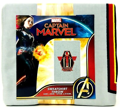 Count The Northwest Company Marvel Captain Marvel Sweatshirt Throw 54