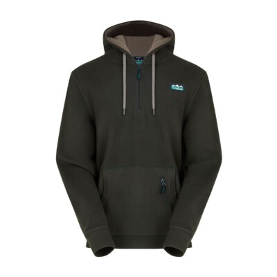 Ridgeline Men's Ballistic Fleece Hoodie Deep Forest Hunting