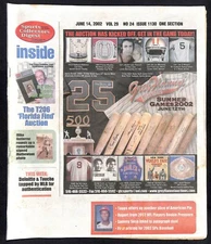 Sports Collector Digest 5/14 2002 Memorabilia 99pp VGC