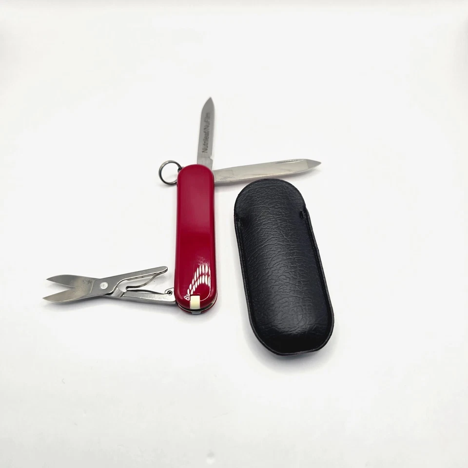 Victorinox Clásico Rojo - Modelo Antiguo con Punta de Uñas - Grabado - Leer Descripción Foto 4 de 4