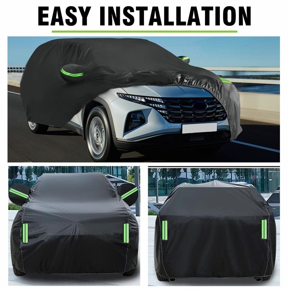 Custom Fit Waterproof Car Cover For Nissan Murano 2015-2024 - All Weather Outdoor Protection With Zipper