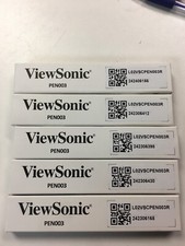 Lot of 5 ViewSonic PEN003 Active Pen For Viewboard IFP 70 Series 760.05T0A.0001