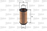 Valeo 586525 ÖLfilter FüR Chrysler KIA Hyundai Jeep