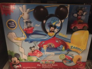 mickey mouse clubhouse zip slide and zoom