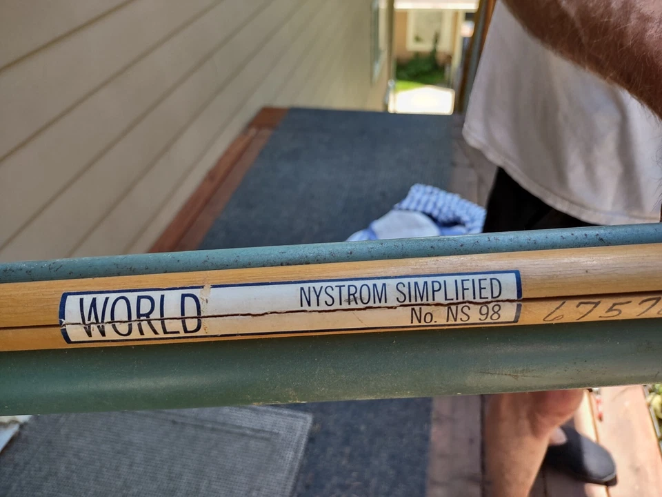 Mapas del mundo escolar desplegables Nystrom de colección Foto 4 de 4