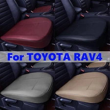 For TOYOTA RAV4 PU Leather Car Front Cover Chair Cushion Seat Protector Pad Mat