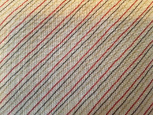 Moda Everlastings Sandy Gervais Fabric Tan Red Brown Stripes 44 x 2 Yds 17691 - Picture 7 of 10