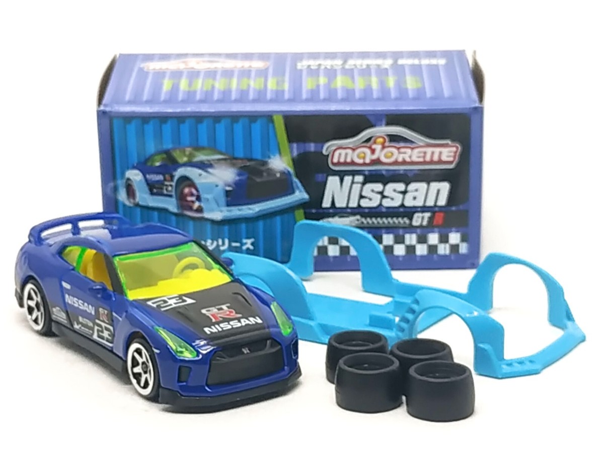 レア！　マジョレット　R35GTR Majorette Nissan GTR R35 Japan Series Dark Blue 1:61 3