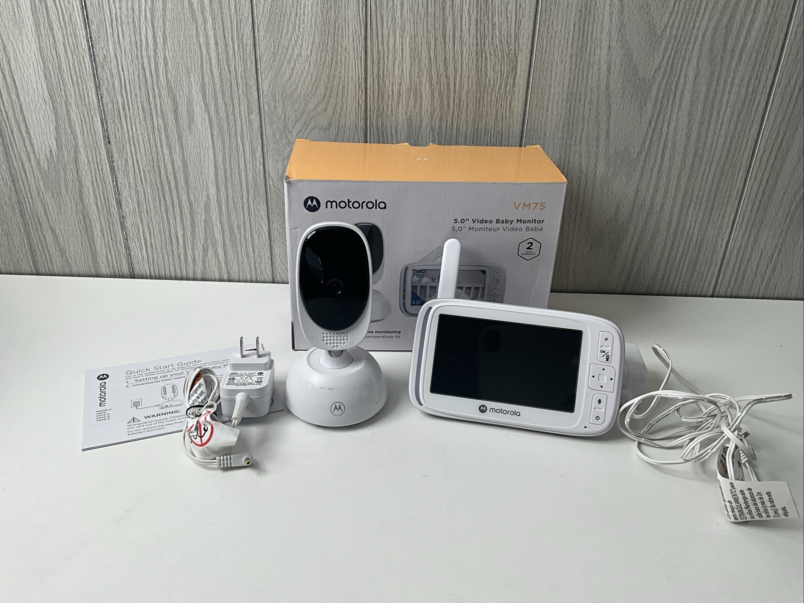 Motorola Baby Monitor intercom Home Camera System - CAMERA WON'T PAIR?-image
