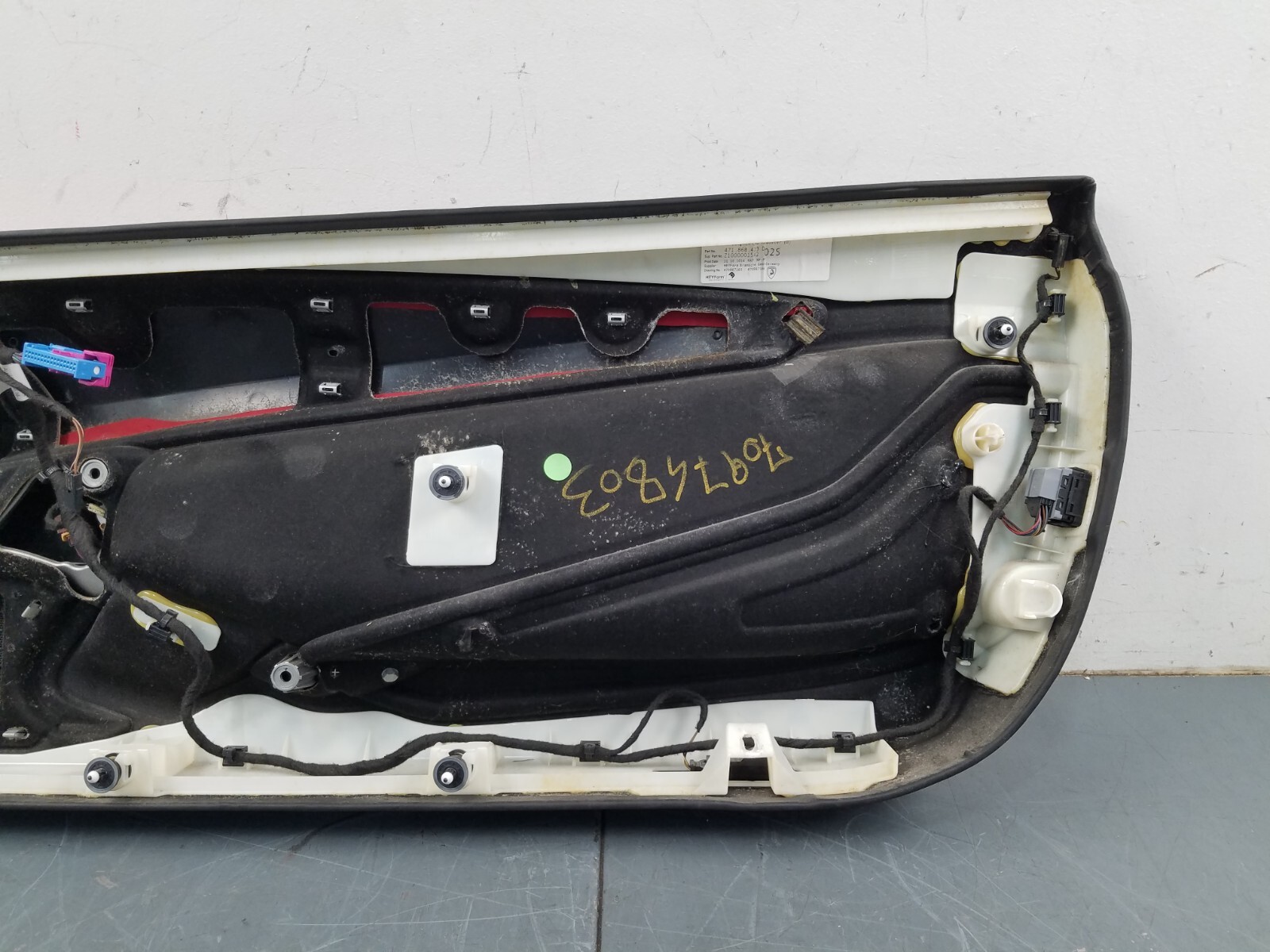 2015 12 - 16 Lamborghini Aventador Left Driver Door Panel #3666 M7