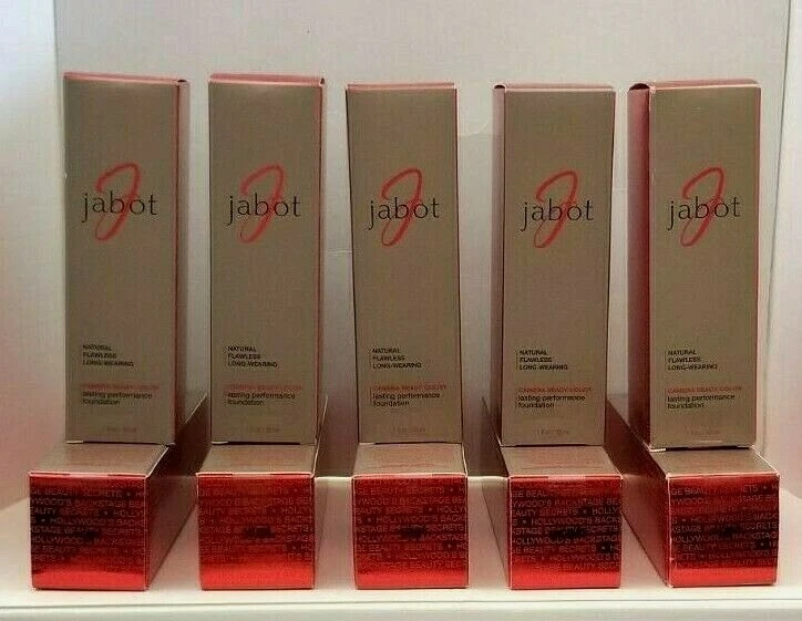 2 pk Jabot Camera Ready Color Lasting Performance Foundation 1oz PICK YOUR SHADE - Image 2 of 4