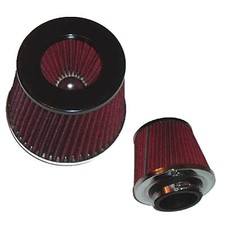 2.5 Universal Intake Air Filter Black Red 2 12
