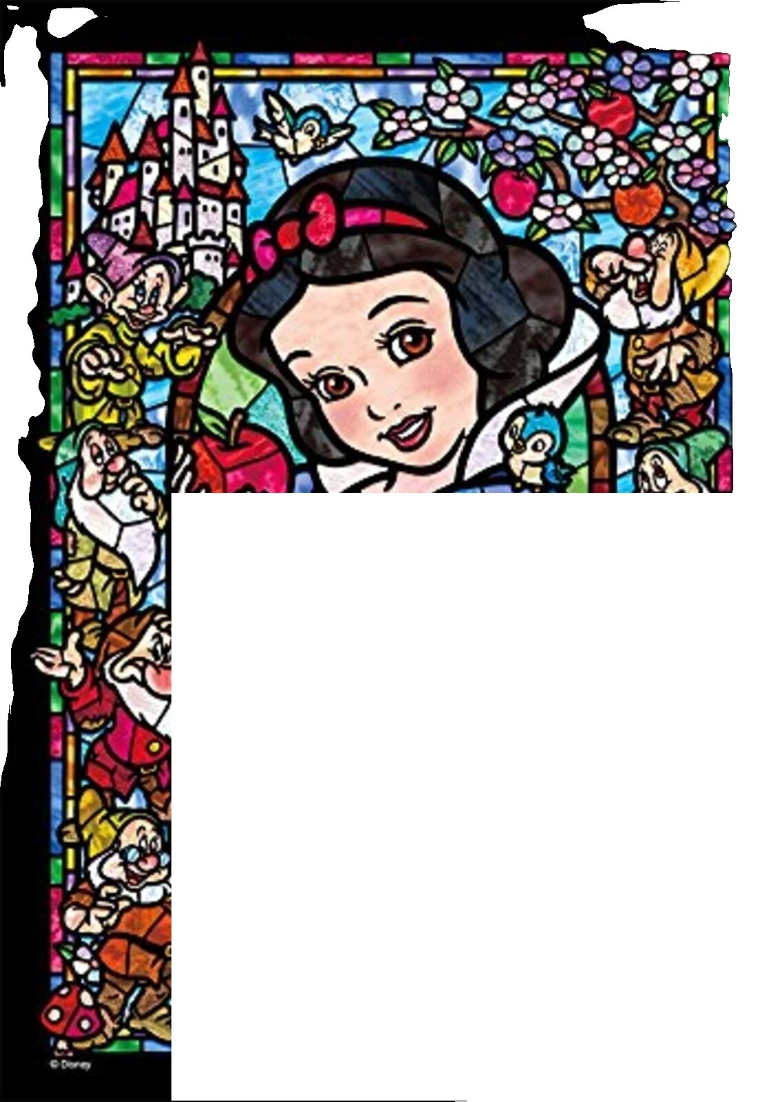Disney Princess Puzzles Blanco