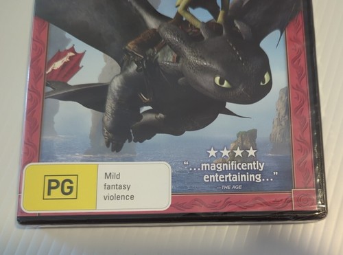 DreamWorks How To Train Your Dragon Movie PAL PG DVD Region 4 Brand New & Sealed - Picture 5 of 6