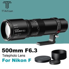 TTArtisan 500 mm F6.3 teleobiettivo full frame per Nikon attacco F D750 D810 D850 