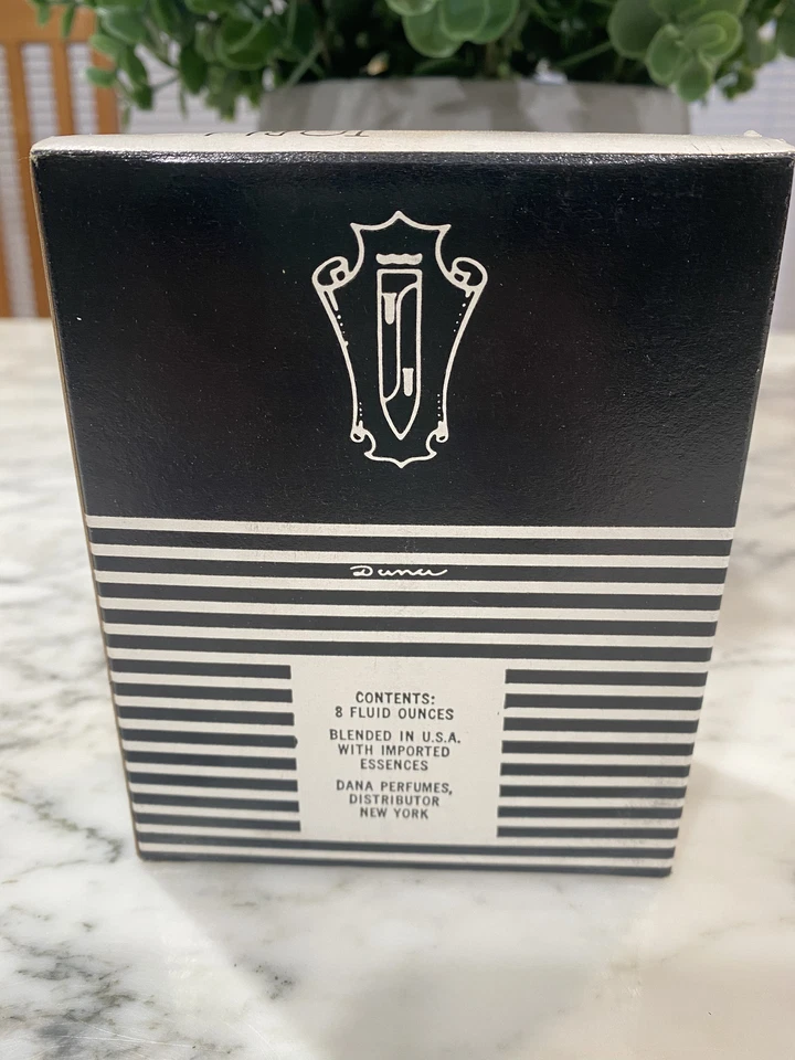 Colônia Splash Vintage TABU by Dana 8 oz NOS Selada - Imagem 2 de 4