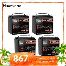 1234pack 12v 160ah Plus Lifepo4 Battery 150a Low-temp Protection Bms Solar Rv 1234pack 12v 160ah Plus Lifepo4 Battery 150a Low-temp Protection Bms Solar Rv