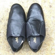 Stelle Ladies Jazz Shoes: Black Sz 10.5