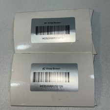 2 New Sets Eyebrow Extensions On Lace #2 Wide...