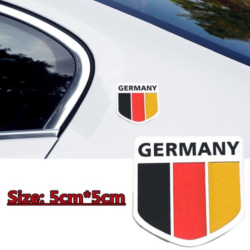 Bandera alemana Alemania Logo Metal Coche Adhesivo Emblema Insignia Calcomanía Accesorios Coche - Imagen 6 de 6