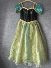 Disney Prinzessin Anna Frozen Verkleidung Kost&uuml;m offizielle Gr&ouml;&szlig;e 7-8 Jahre