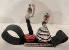 Rare Vintage Metal Magnetic Spanish Dancers Toy — photo 2