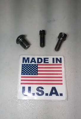 (1)Bolster Screw,& (2)Bridle Screws For CVA Flintlock BlackPowder Rifles, N.O.S.