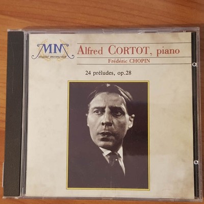 ALFRED CORTOT chopin 24 preludes op 28 VG+/EX (CD Album, Klassik)