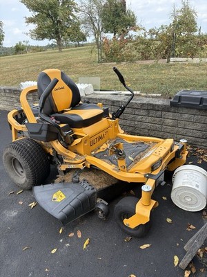 Cub Cadet ZT1 50” Zero Turn Mower – Ready to Rip Comes With Bagger And Low  Hours