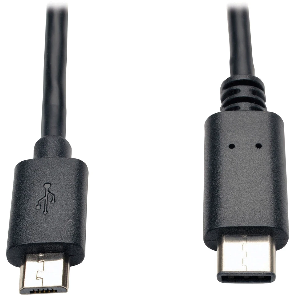 Tripp Lite Usb 2.0 Hi-speed Cable [micro-b Male To Usb Type-c Male], 6-ft - Usb - Image 2 of 2